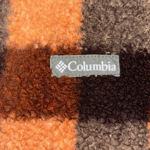 COLUMBIA PLAID ZIP UP XL❤️ - Picture 2 of 8